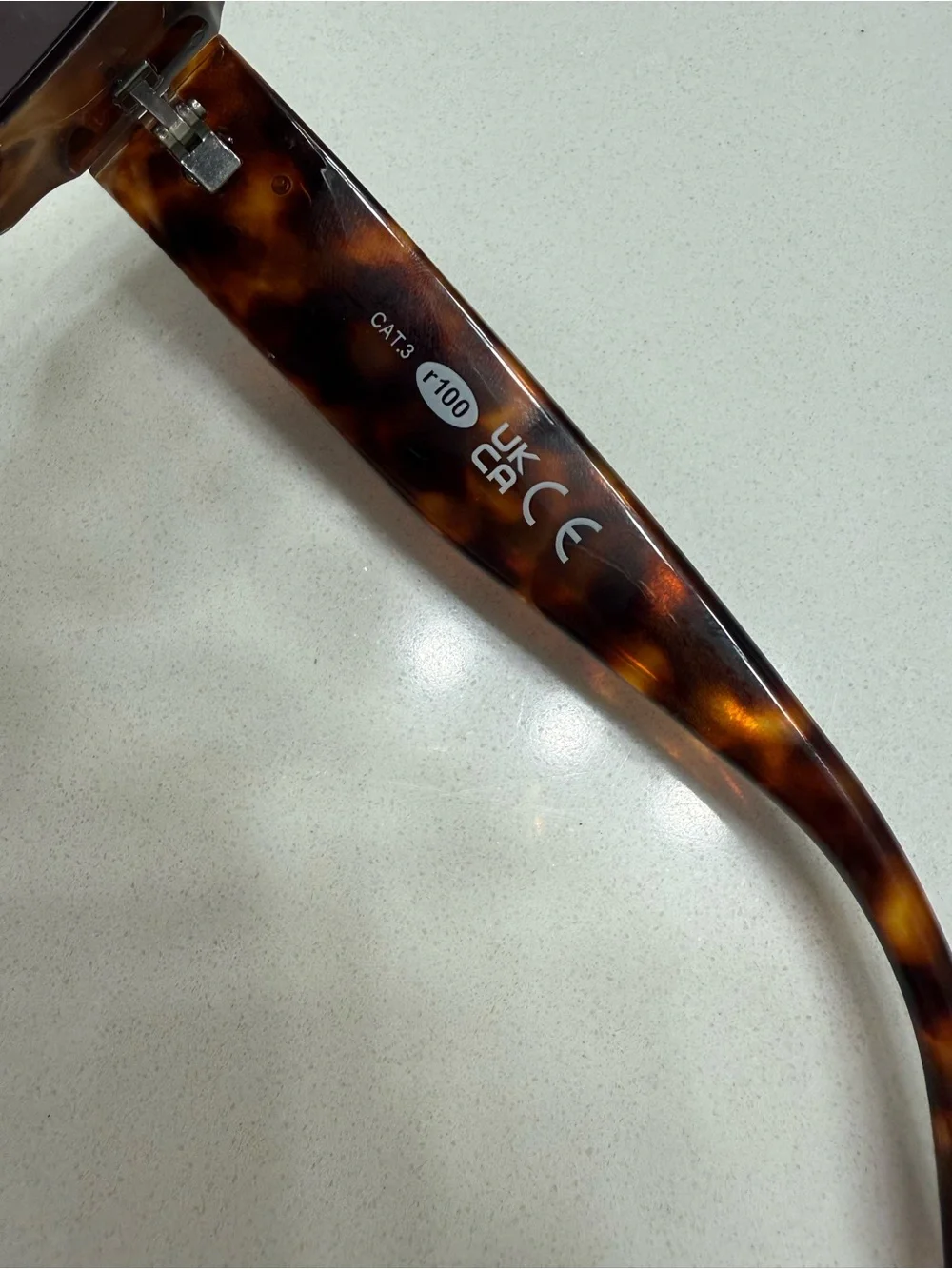 Frye Square Tortoiseshell Frame Sunglasses with Dark Lenses NWT